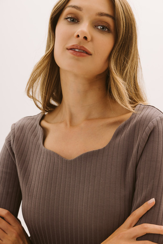 Longsleeve Muse Mokka