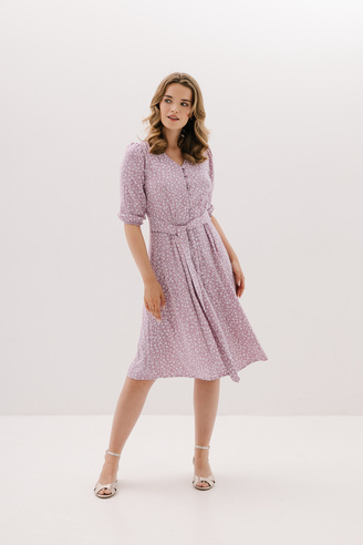 Sukienka Aria lilac fleur
