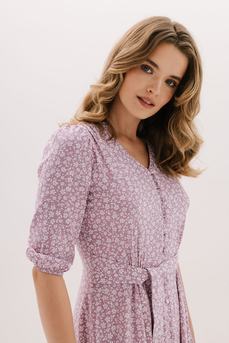 Sukienka Aria lilac fleur