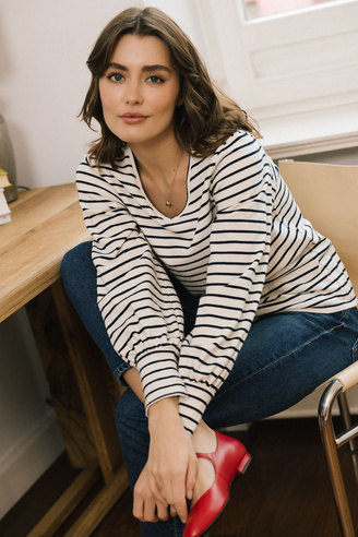 Lekka bluza Couture stripe