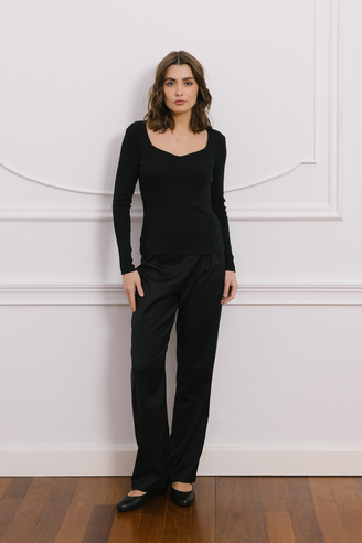 Czarna bluzka Etheral noir