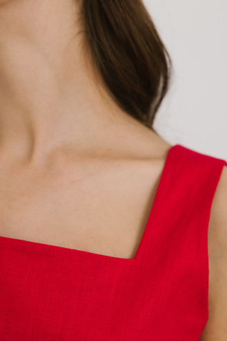 Sukienka lniana Marseille