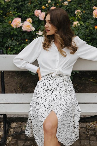 Biała damska koszula CAMELIA