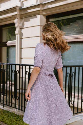 Sukienka Aria lilac fleur