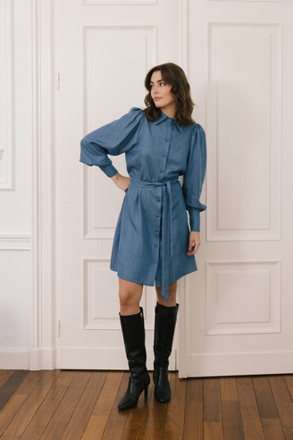 Sukienka szmizjerka Versatile