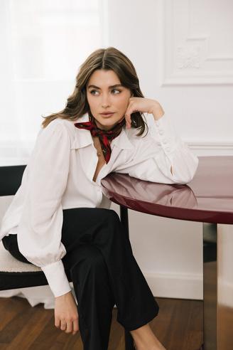 Biała damska koszula CAMELIA