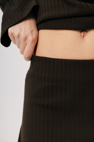 Spódnica mini Refined Espresso