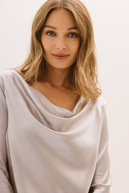 Jedwabna bluzka Glamour