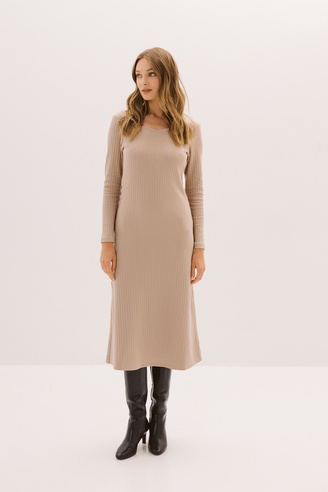 Sukienka dzianinowa Soft & Wild Latte