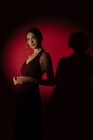 Elegancka sukienka Delice Winery