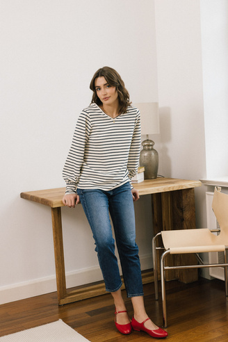 Lekka bluza Couture stripe