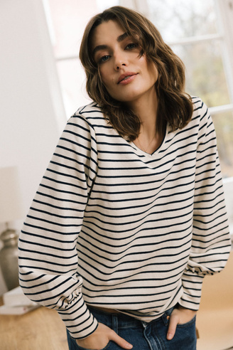 Lekka bluza Couture stripe