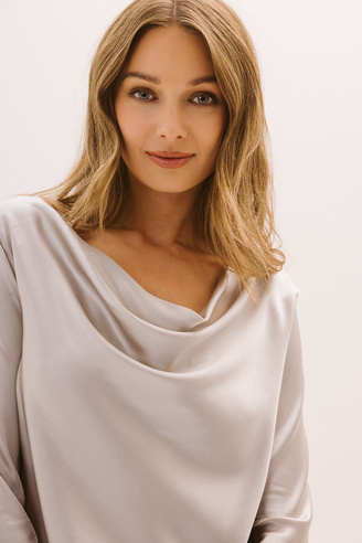 Jedwabna bluzka Glamour