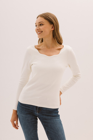 Longsleeve Muse creme    