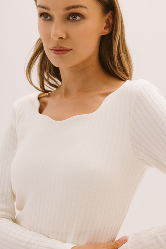 Longsleeve Muse creme    