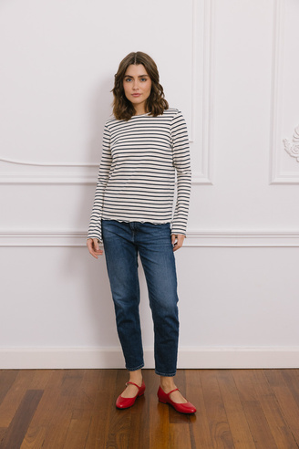 Longsleeve Minimal stripe