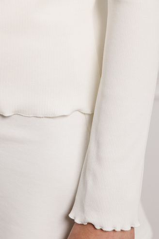 Longsleeve Minimal creme