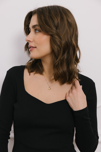 Czarna bluzka Etheral noir