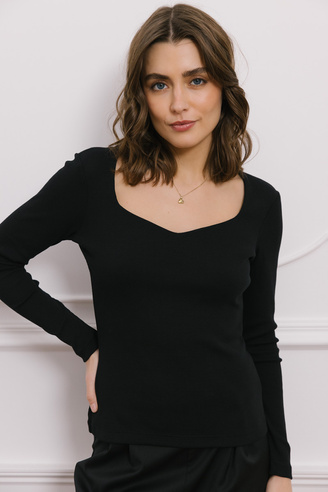 Czarna bluzka Etheral noir