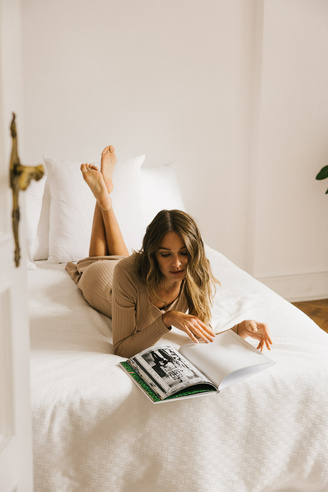 Sukienka dzianinowa Soft & Wild Latte