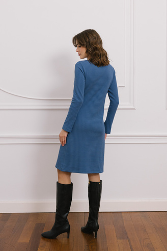 Sukienka A bit on fire denim 