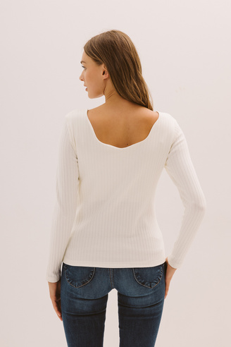Longsleeve Muse creme    
