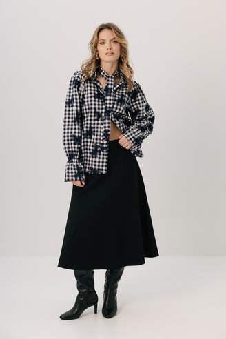 Koszula damska w kratkę Fleurette 