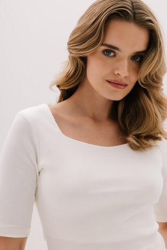 Bluzka Basique creme