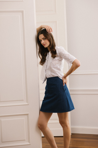 Spódnica jeansowa mini