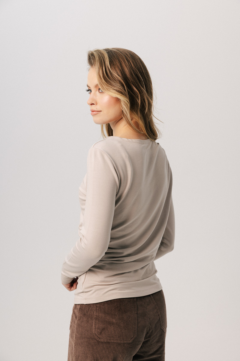 Bluzka damska Colette taupe