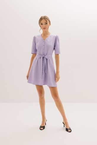 Liliowa sukienka GRACE LILAC