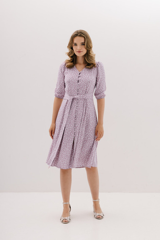 Sukienka Aria lilac fleur