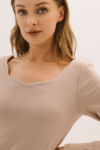 Sukienka dzianinowa Soft & Wild Latte