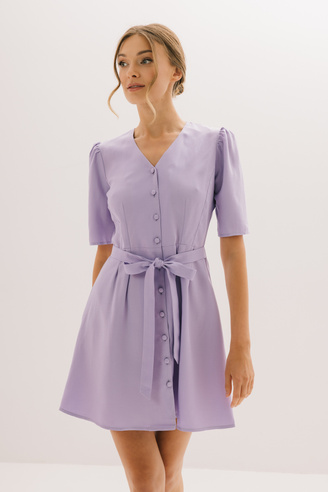 Liliowa sukienka GRACE LILAC