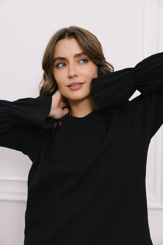 Czarna lekka bluza Refined Noir