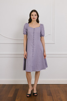 Fioletowa sukienka Loulou lavande