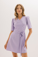 Liliowa sukienka  MADELAINE MINI LILAC