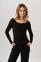 Bluzka damska Muse espresso