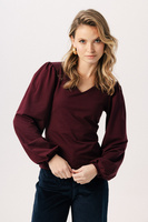 Bluzka damska Vivienne Merlot