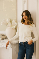 Longsleeve Muse creme    